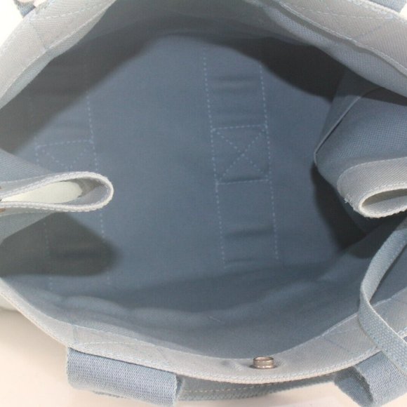 Hermes Blue Herline Fourre Tout with Pouch Blue Two Tone 1HER82K - Picture 8 of 12